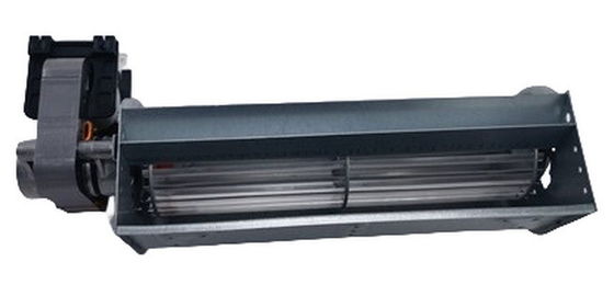 24W 0.36A พัดลมโบลเวอร์แบบ Cross Flow C กรอบมอเตอร์พัดลมเสาสีเทา 1700RPM