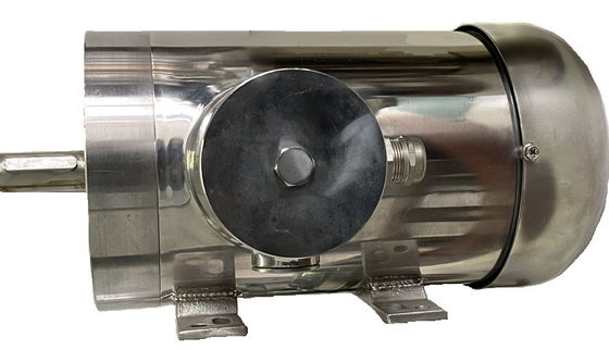 NEMA IP66 ป้องกันมอเตอร์สแตนเลส 3PH 56C 1HP 1745rpm TEFC
