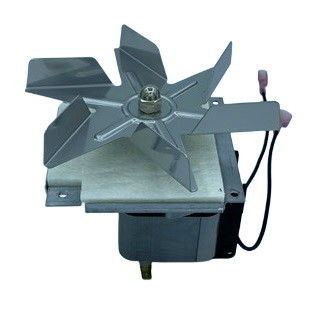 AC220 240V 50W มอเตอร์เหนี่ยวนำขั้วสีเทาสำหรับเตาอบและอุปกรณ์ระบายอากาศ