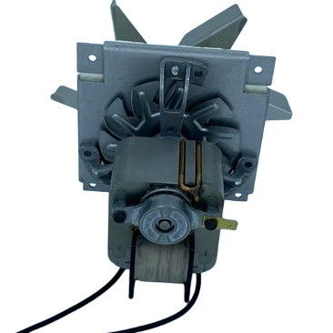 AC220 240V 50W มอเตอร์เหนี่ยวนำขั้วสีเทาสำหรับเตาอบและอุปกรณ์ระบายอากาศ