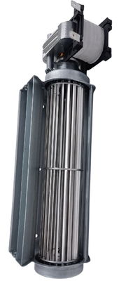 45mm AC Cross Blower พัดลมระบายความร้อนโบลเวอร์ 26W 0.4A 120VAC 60HZ UL Agency