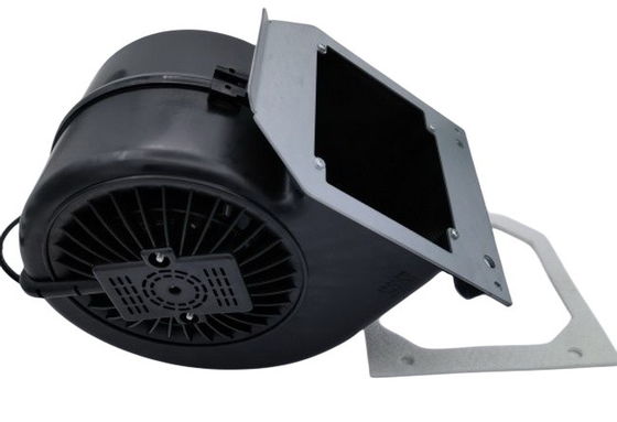 155W 2.16A AC พัดลมแบบแรงเหวี่ยงภายนอกมอเตอร์โรเตอร์พร้อมหน้าแปลนติดตั้งแผ่นโลหะ