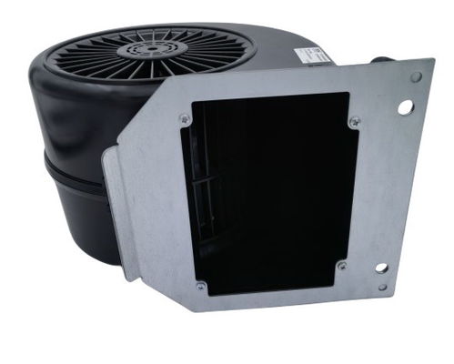 155W 2.16A AC พัดลมแบบแรงเหวี่ยงภายนอกมอเตอร์โรเตอร์พร้อมหน้าแปลนติดตั้งแผ่นโลหะ
