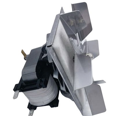 40W 0.38A AC เตาเผาไม้เตาเม็ดหมุนเวียนอากาศมอเตอร์เสาสีเทา