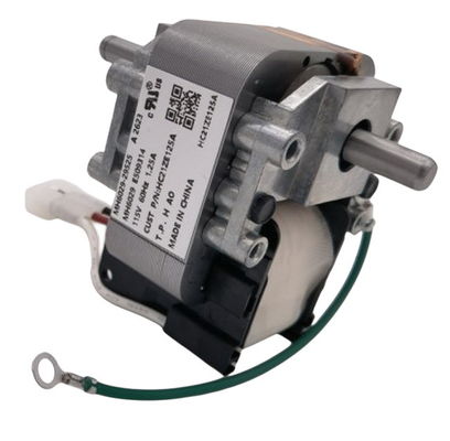 49W 0.81A C เฟรมมอเตอร์ เพลาขยายคู่ AC เสาสีเทาเฟสเดียว มอเตอร์เกียร์ AC