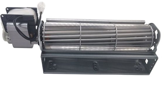 65mm X 240mm AC ภายในอาคารพัดลมเป่าลมแบบ Cross High Flow 69W 0.54A พร้อม Hall Speed ​​Feedback