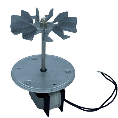 พัดลมเตาอบ พัดลมหมุนเวียนอากาศอุ่น Ac Shade Pole Motor 55W 0.4A With Long Shaft