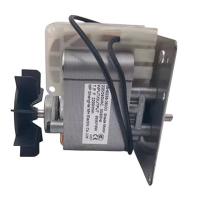 85W 0.76A C มอเตอร์พัดลมแบบเฟรม AC มอเตอร์พัดลมเสาสีเทาเฟสเดียวสำหรับปั๊ม