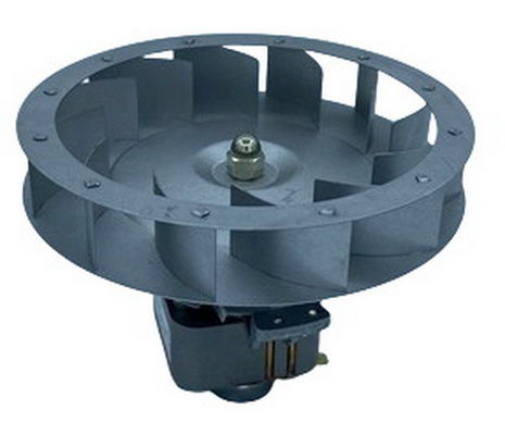 166mm 40W 0.32A พัดลมเตาอบลมร้อน 230V 0.32A เตาเม็ดอุณหภูมิสูงการไหลเวียนของอากาศ