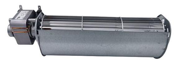 65mmX240 AC Cross Flow Blower เครื่องเป่าลมมอเตอร์พัดลม 55W 0.88A พร้อม Hall Speed ​​Feedback