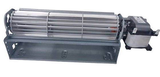 65mmX240 AC Cross Flow Blower เครื่องเป่าลมมอเตอร์พัดลม 55W 0.88A พร้อม Hall Speed ​​Feedback