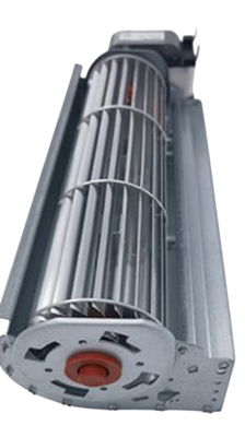 65mmX240 AC Cross Flow Blower เครื่องเป่าลมมอเตอร์พัดลม 55W 0.88A พร้อม Hall Speed ​​Feedback