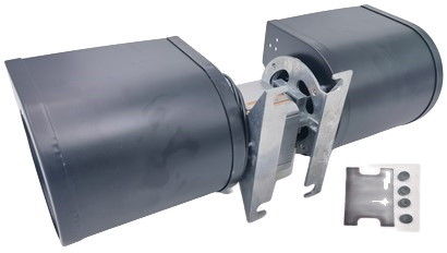 64W 1.0A 115V Convection Blower Motor ล้ออุณหภูมิสูง 4X4 Squirrel Cage