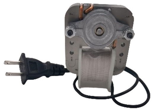 2.38&quot; 27W C Frame Electric Fan Motors Ac Single Phase Shaded Pole พร้อมพล็อกไฟฟ้า