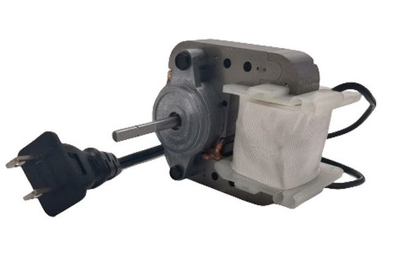 2.38&quot; 27W C Frame Electric Fan Motors Ac Single Phase Shaded Pole พร้อมพล็อกไฟฟ้า