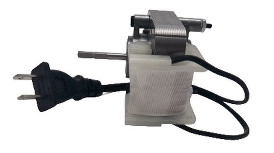 2.38&quot; 27W C Frame Electric Fan Motors Ac Single Phase Shaded Pole พร้อมพล็อกไฟฟ้า