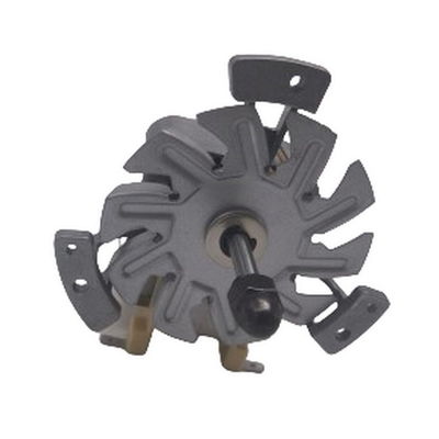 2.38" 48W C Frame Electric Fan Motors Ac สายพัดเงาด้วยสายเชื่อมดินอิสระ