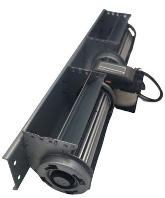 พัดลมโบลเวอร์ Cross Flow 58W Dual Squirrel Cage Blower ใบพัดขนาดเส้นผ่านศูนย์กลาง 45 มม
