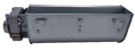 24W 0.36A พัดลมโบลเวอร์แบบ Cross Flow C กรอบมอเตอร์พัดลมเสาสีเทา 1700RPM