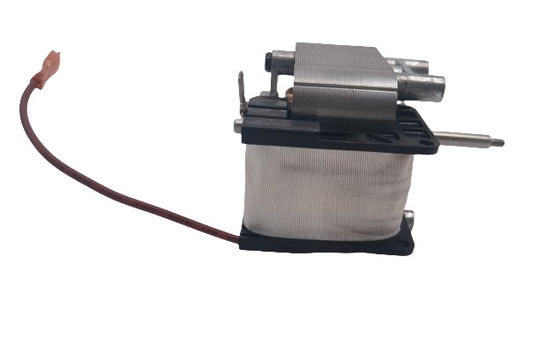 2.38&quot; โมเตอร์กรอบกระดูก 67W ไฟฟ้า แฟนมอเตอร์ Ac เฟสเดียว สายพานเงา